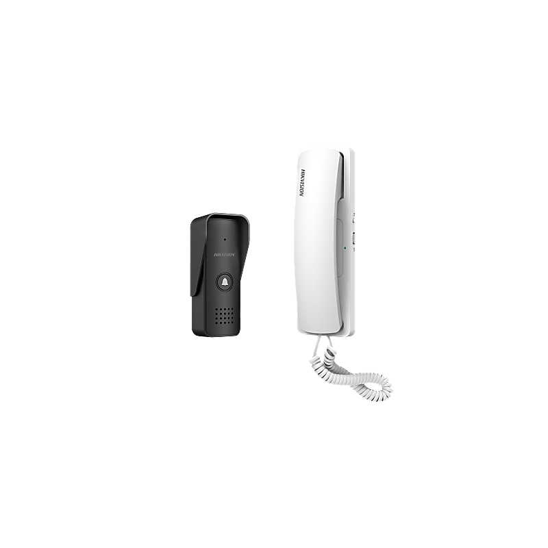 Kit de Audioportero Analógico 2 Hilos IP55 Hikvision | Precio México - Envío Inmediato | LM Soluciones