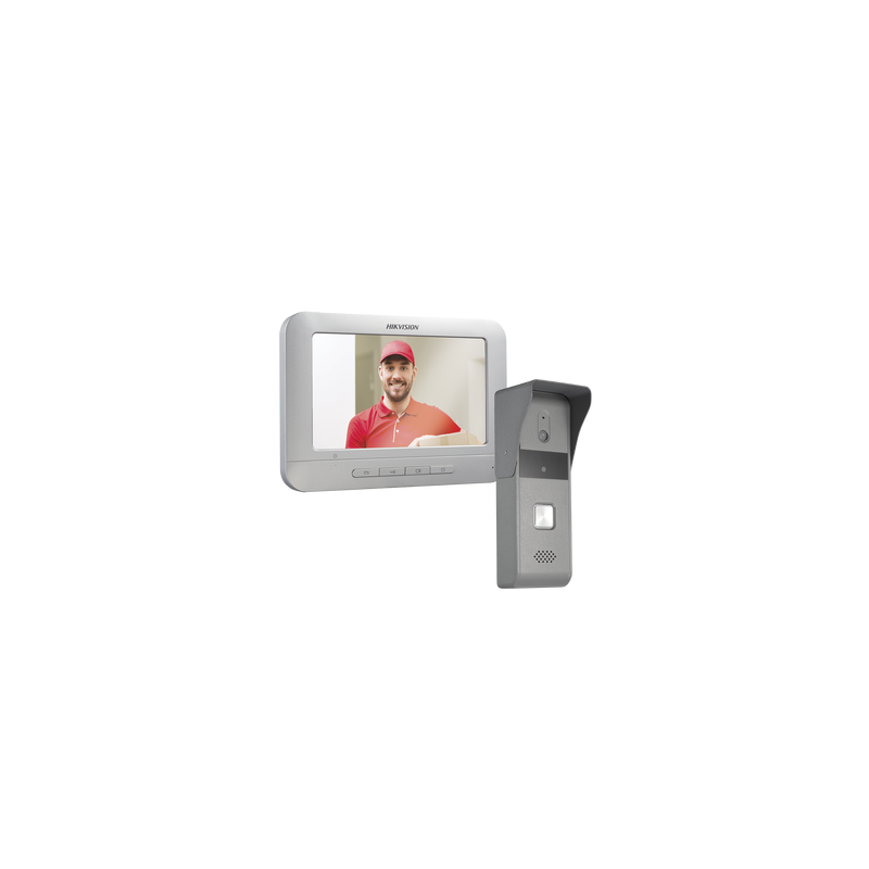 Kit Videoportero Analógico Hikvision 7 Pulgadas | Precio México - Envío Inmediato | LM Soluciones
