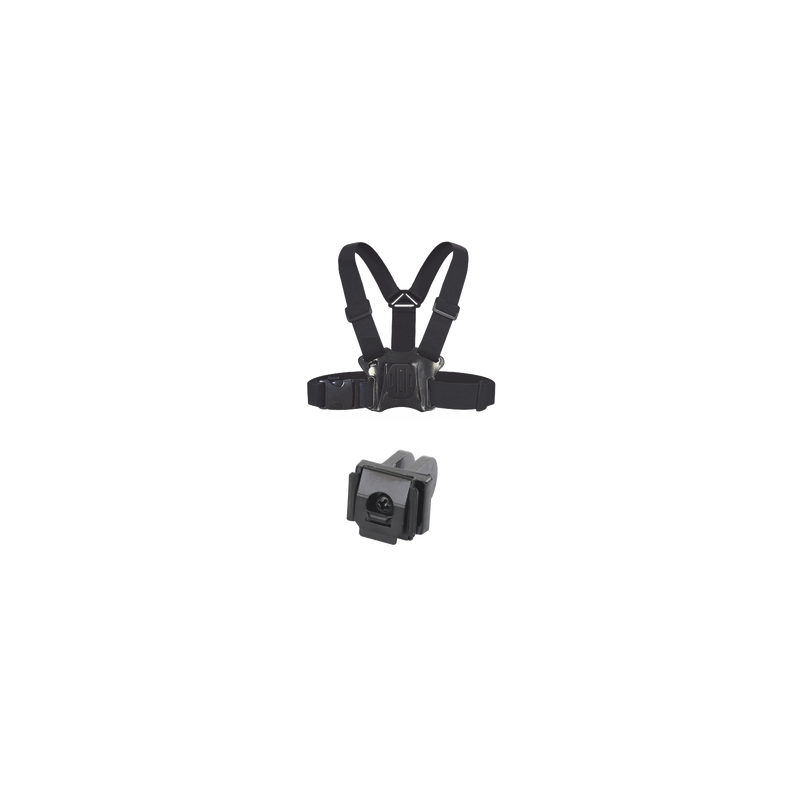 Kit de Arnes de Pecho y Adaptador para Body Cam HIKVISION / Compatible con DS-MH2311 y DS-MCW406.