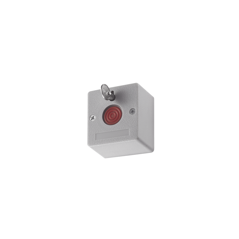 Botón de Pánico Cableado Hikvision con Llave Seguridad | Precio México - Envío Inmediato | LM Soluciones