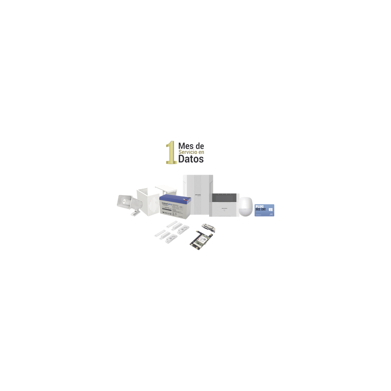 Kit Panel Alarma Híbrido Hikvision AX PRO Profesional | Precio México - Envío Inmediato | LM Soluciones