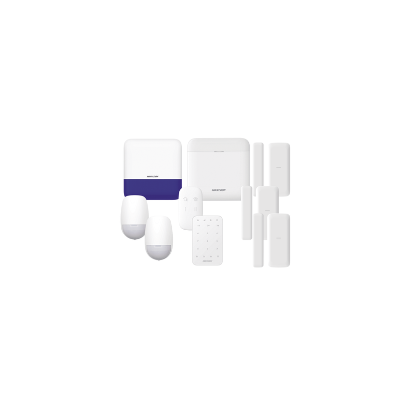 Kit Alarma AX PRO Hikvision con Hub y Sensores Inalámbricos