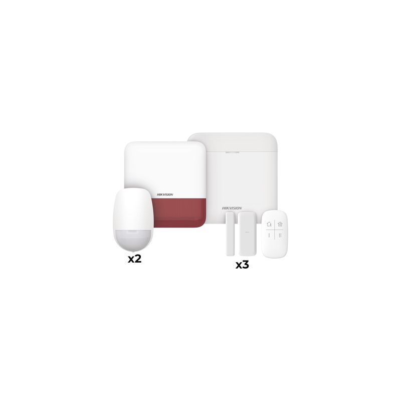 Kit Alarma AX PRO Hikvision DS-PWA48-KSV2(R) con GSM