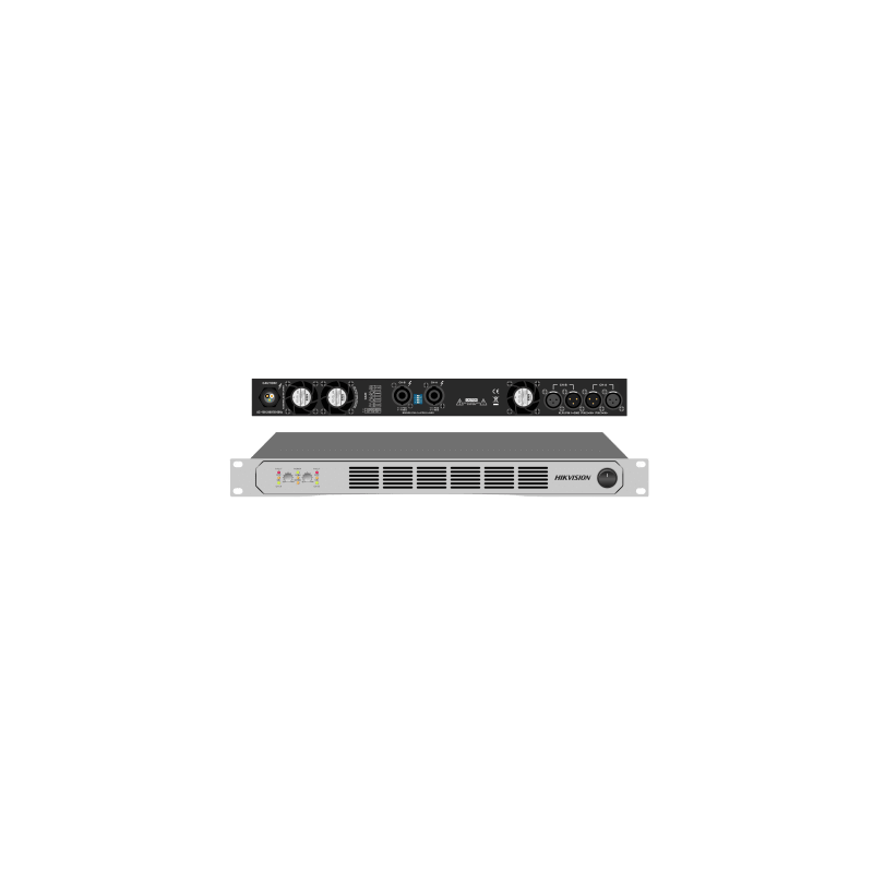 Amplificador Profesional 250W 2-Zonas Clase D HIKVISION | Precio México - Envío Inmediato | LM Soluciones