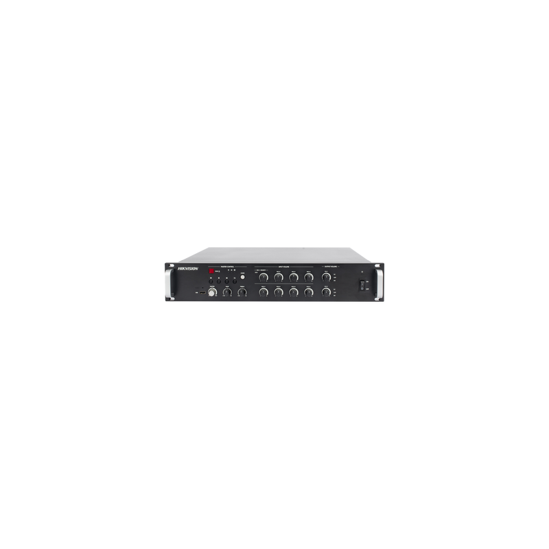 Amplificador Hikvision 2 Zonas 500W Profesional | Precio México - Envío Inmediato | LM Soluciones