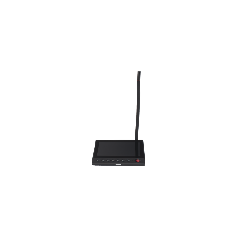 Micrófono IP | 12 VCD |  Pantalla Touch 7" | Transmisión en Tiempo Real | Integración con HikCentral Professional