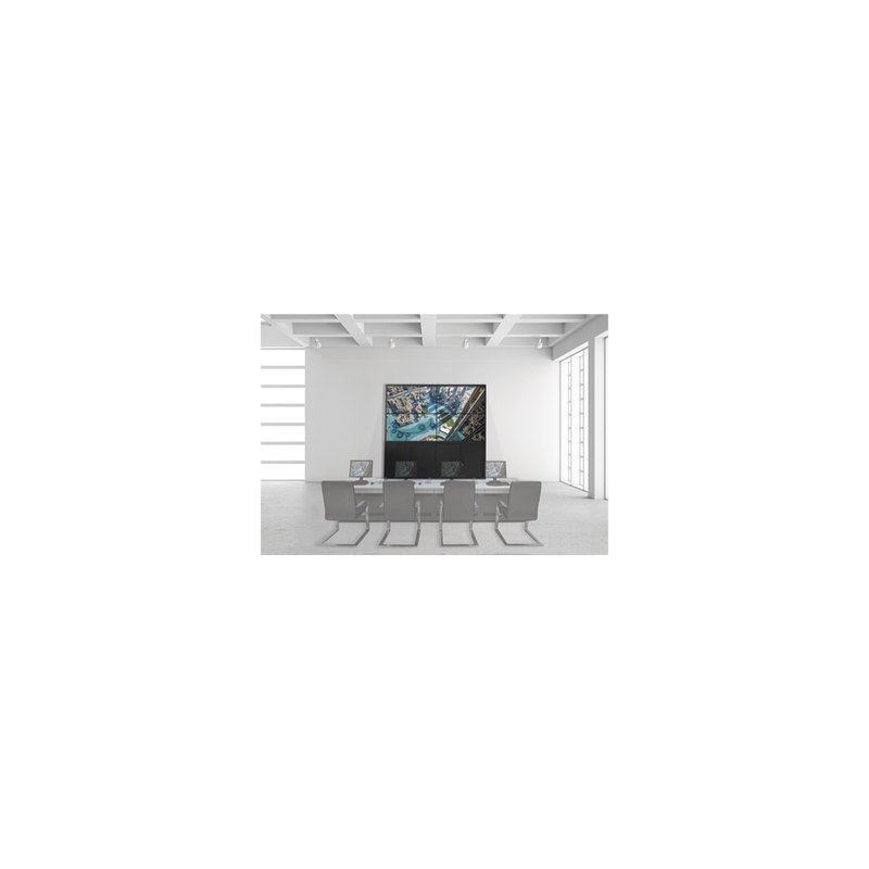 Kit Videowall 2X2 / Incluye 4 Pantallas de 55" / Decoder / Base de Piso / Accesorios de Instalación