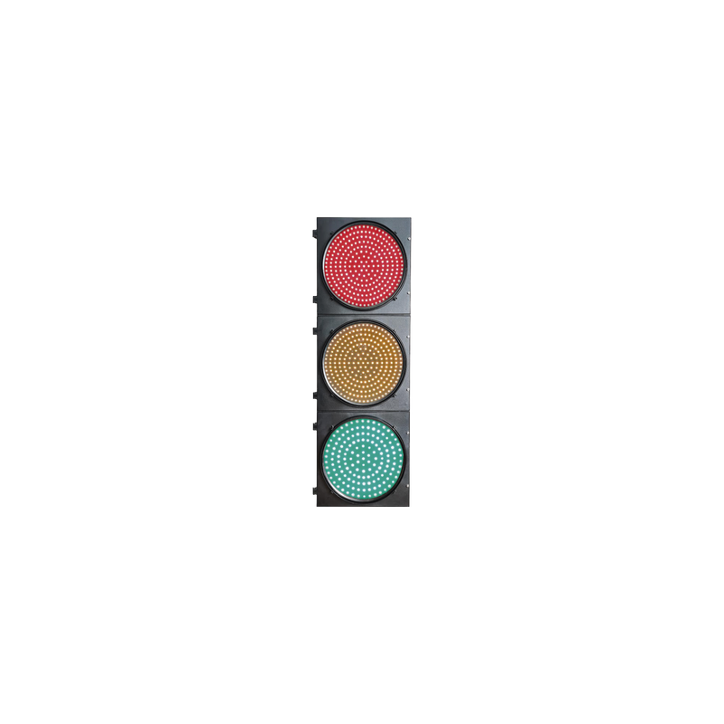 Semáforo LED 400mm HIKVISION Rojo Amarillo Verde Alta Intens | Precio México - Envío Inmediato | LM Soluciones