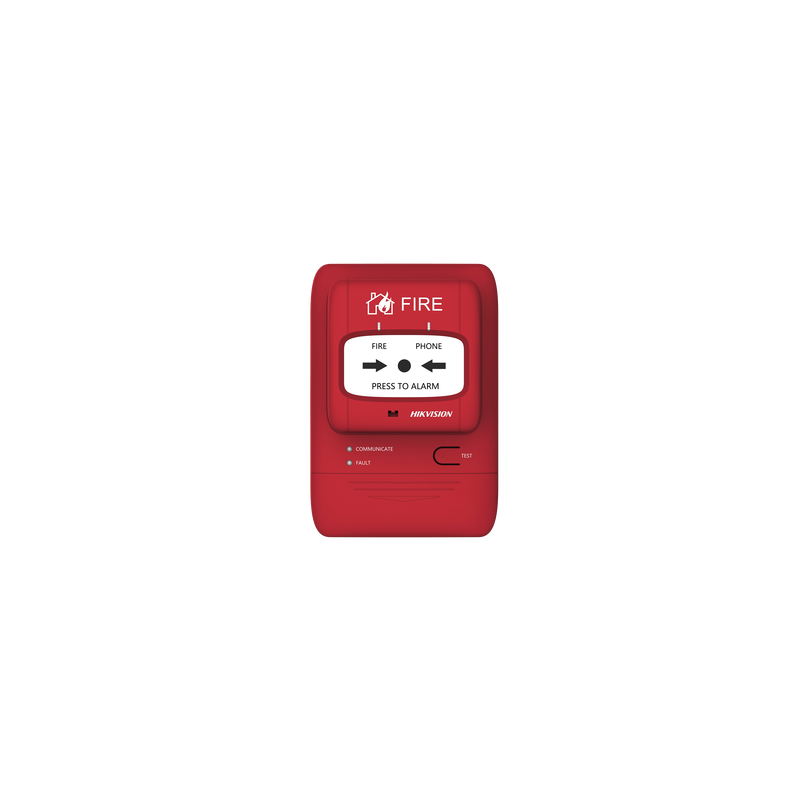Botón Manual Alarma Incendio HikFire LoRa | LM Soluciones