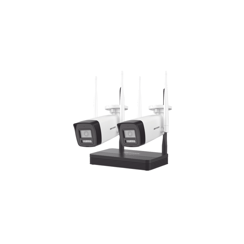 Kit Cámaras IP Hikvision 1080p 4 Canales NVS Dual Light | Precio México - Envío Inmediato | LM Soluciones