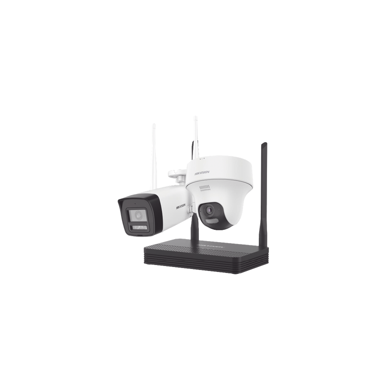 Kit IP Inalámbrico 4MP NVS 4 Canales HIKVISION | Precio México - Envío Inmediato | LM Soluciones