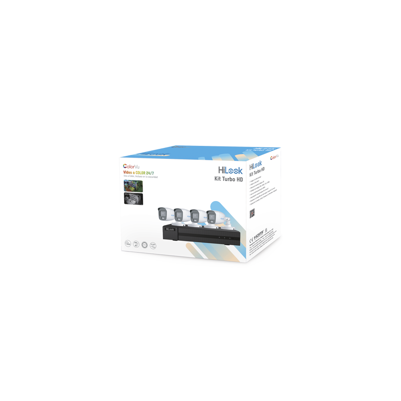 Kit TurboHD ColorVu 1080p 4 Cámaras | LM Soluciones