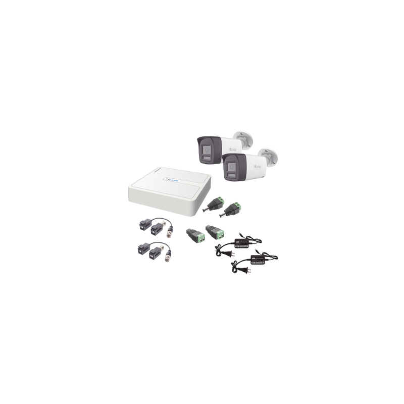 Kit HiLook 1080p con Audio Bidireccional | LM Soluciones