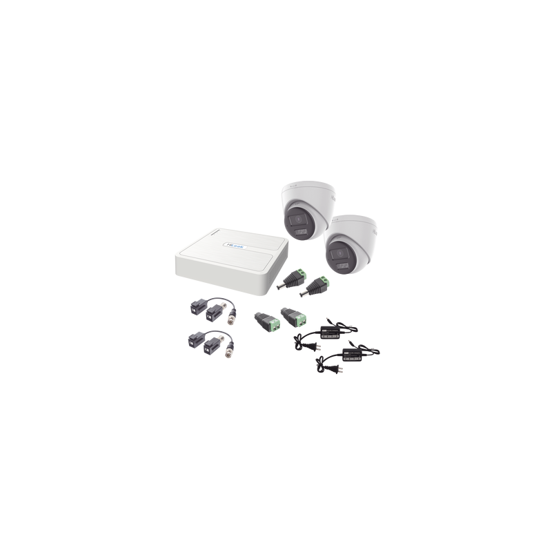 Kit HiLook 1080p Audio Bidireccional DVR 4 Canales | Precio México - Envío Inmediato | LM Soluciones