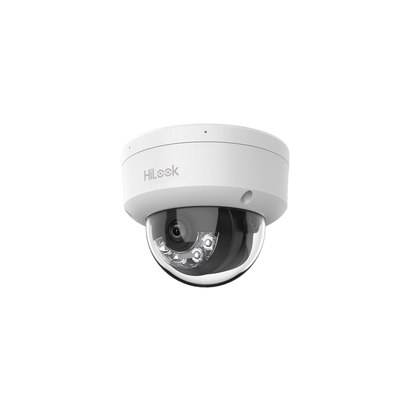 Domo IP HiLook 4MP Dual Light Micrófono Integrado PoE | Precio México - Envío Inmediato | LM Soluciones
