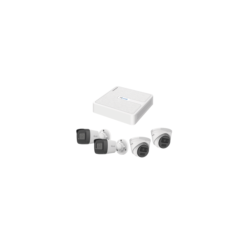 Kit IP 2MP NVR 8 Canales PoE HiLook by HIKVISION | Precio México - Envío Inmediato | LM Soluciones