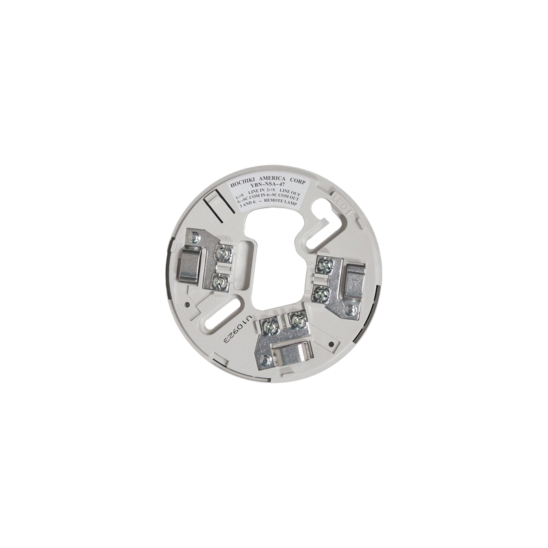 Base De 4" Color Hueso Para Sensores Análogos Direccionales Hochiki (0300-06830) 7TH Edición UL268