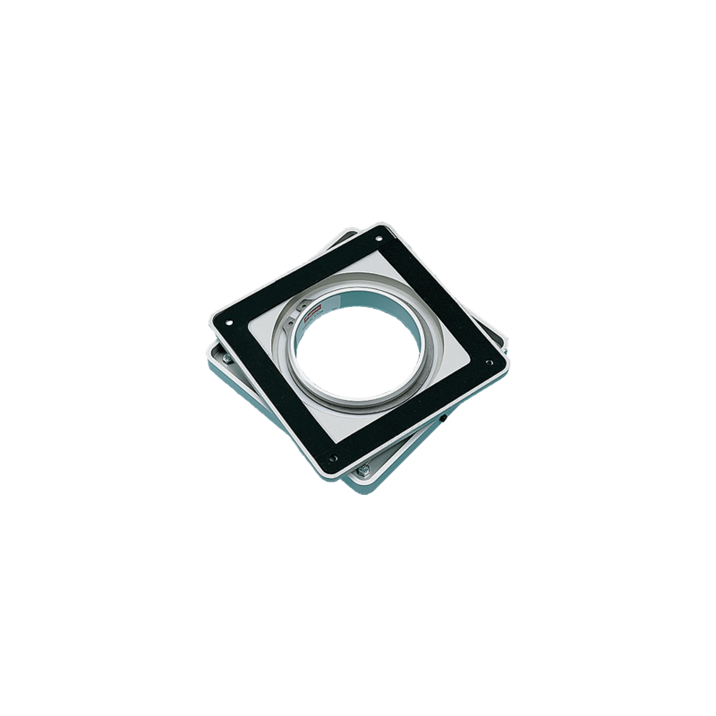 Base Giratoria Aluminio para Pedestal HMI 4x4 pulg - Hoffman