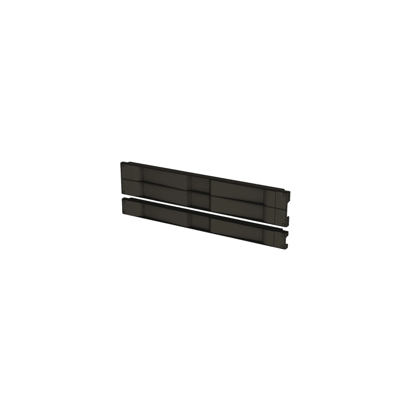 Tapa Ciega de Plástico 1UR para Rack 19