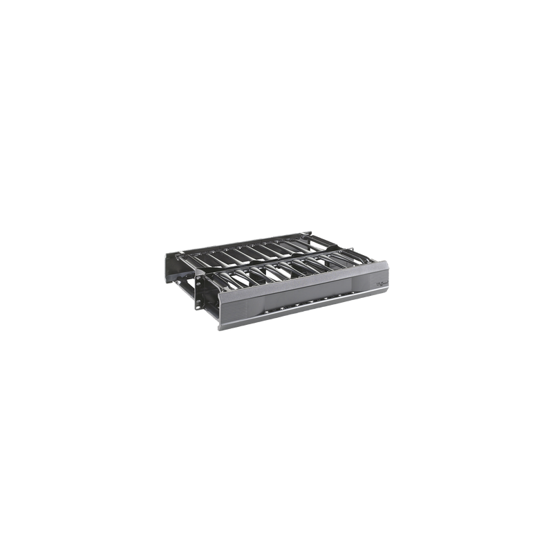 Organizador de Cables Horizontal CableTek Doble 19in 2UR Hof | Precio México - Envío Inmediato | LM Soluciones