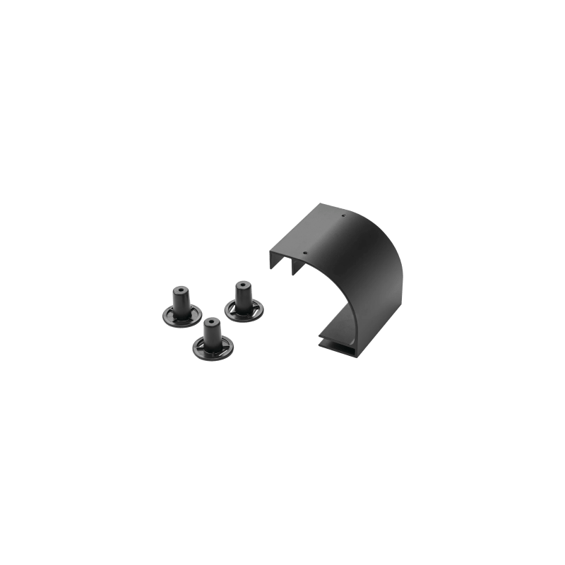 Accesorio Bajada Cable Hoffman Aluminio Negro