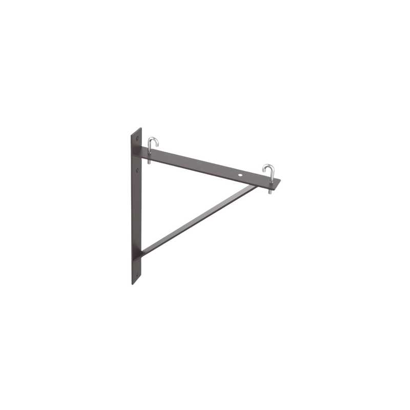 Kit Soporte Triangular Pared 12x6 in Acero Negro HOFFMAN | Precio México - Envío Inmediato | LM Soluciones