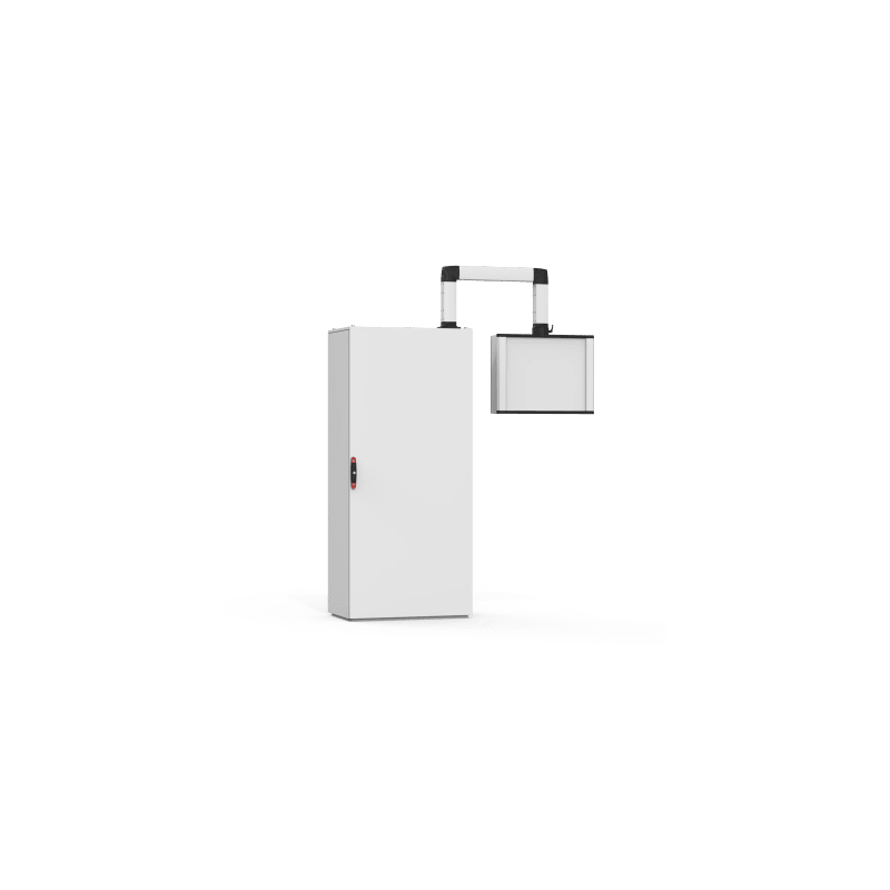 Gabinetes para pantalla HMI Industrial de Acero / 400x600x210 mm (15.7x23.6x8.3 in) / IP55 IK10 / Compatible con Montaje de Brazo Oscilante / Placa Frontal Removible