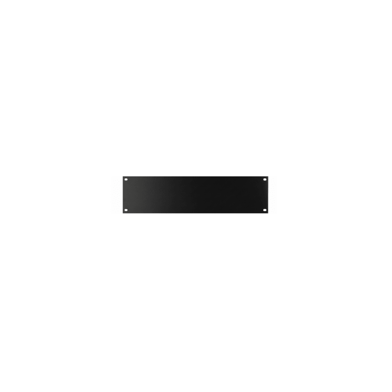 Tapa Ciega Rack 19 pulgadas 2UR Acero Negro Hoffman | Precio México - Envío Inmediato | LM Soluciones