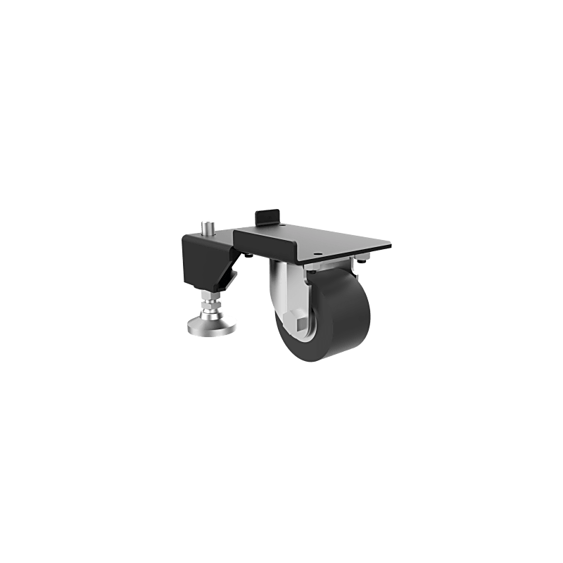 Kit Ruedas y Niveladores Gabinete 3000 lbs HOFFMAN