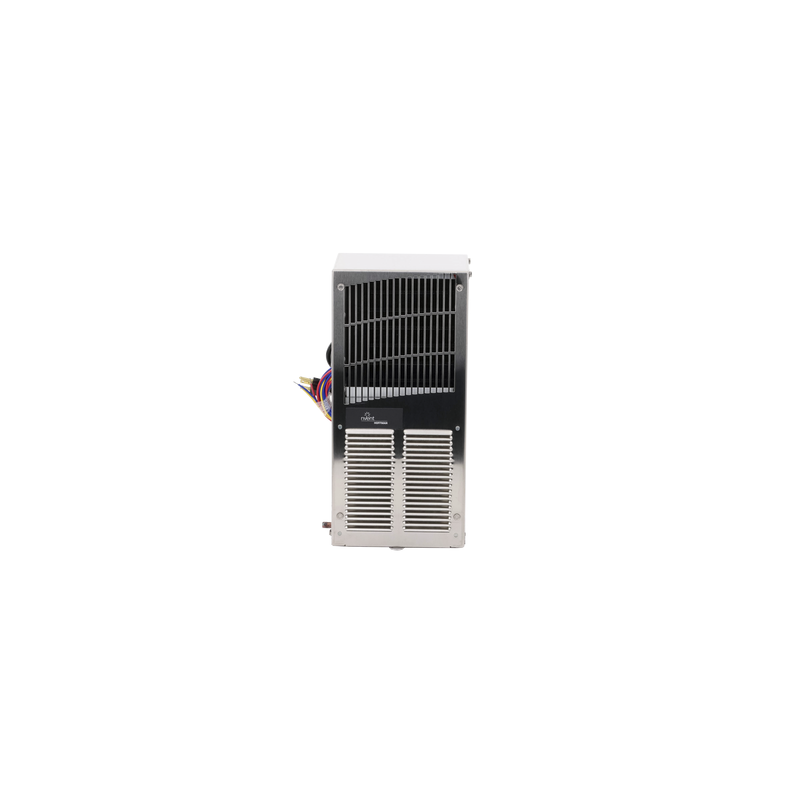 Aire Acondicionado Compacto Para Exterior, Uso en Gabinetes de Telecomunicaciones de Grado Industrial, Frío T15, 800 BTU, 115 Vca, de Acero Inoxidable 304, Color Gris
