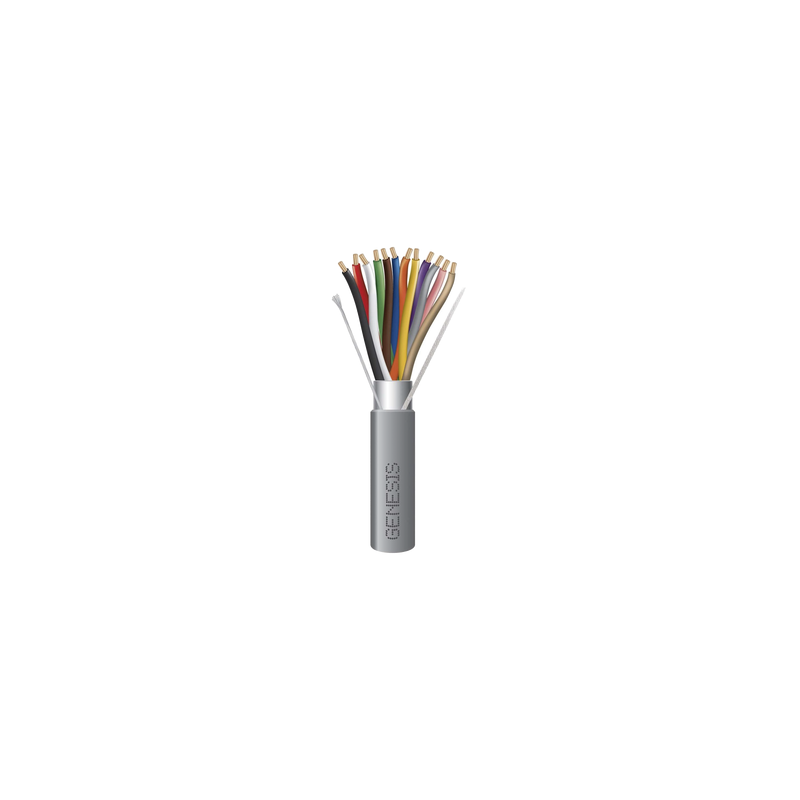 Carrete 305m Cable Cobre 12x22 AWG GENESIS