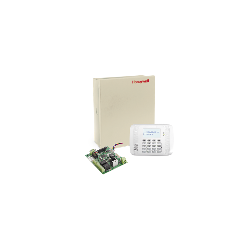Panel Alarma 48 Zonas con Teclado y Comunicador IP Crow