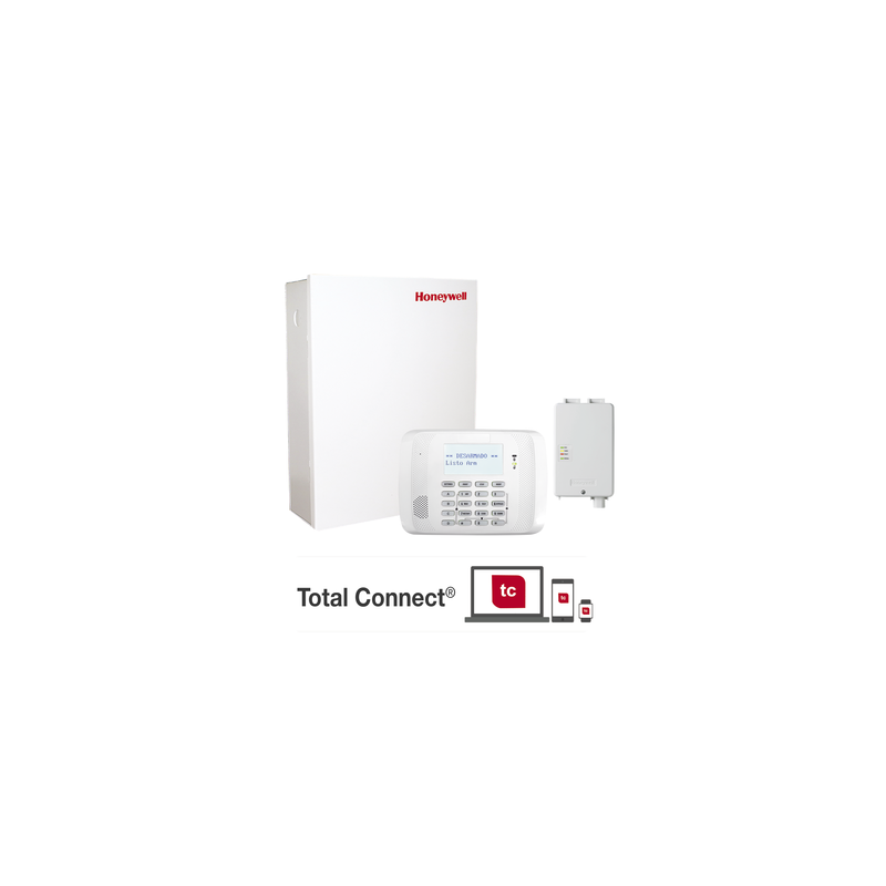 Kit Alarma VISTA48LA GSM LTEXA con teclado alfanumérico