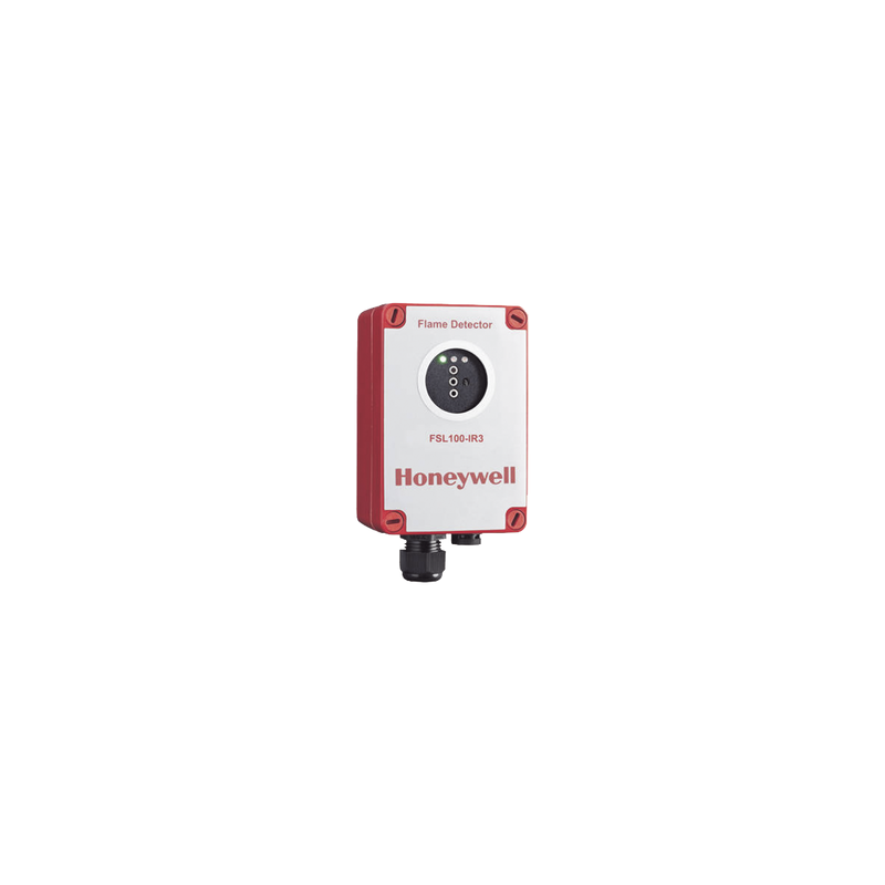 Detector De Flama Triple Espectro Infrarrojo (IR3), Apto Para Zona ATEX 2/22; FM 3611 Clase 1, 2 & 3, División 2, Color Rojo