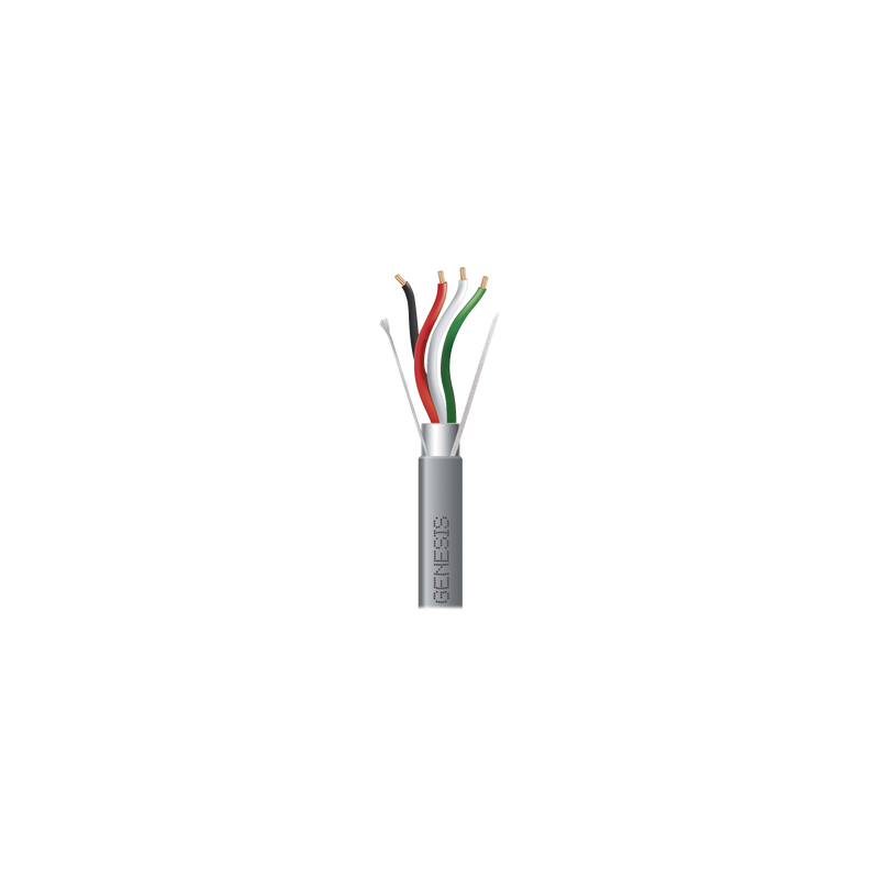 Cable 4x18 AWG Blindado Genesis 305m para Automatización | Precio México - Envío Inmediato | LM Soluciones