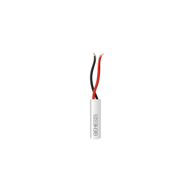 Bobina de Cable 2x22 AWG 305m GENESIS para Sistemas de Intru | Precio México - Envío Inmediato | LM Soluciones