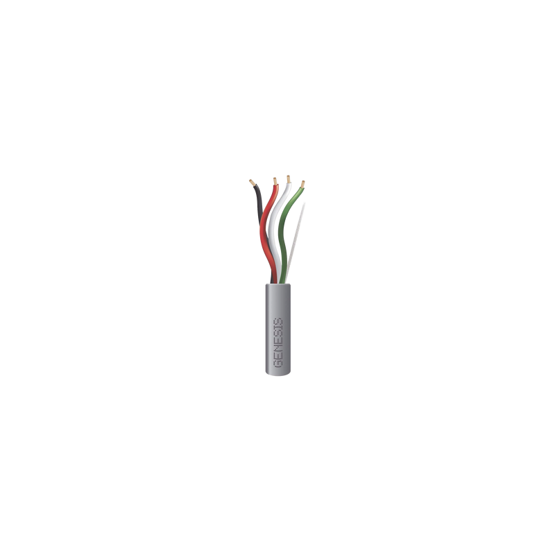 Bobina Cable 4x16 AWG 152m GENESIS Control Riser Gris | Precio México - Envío Inmediato | LM Soluciones