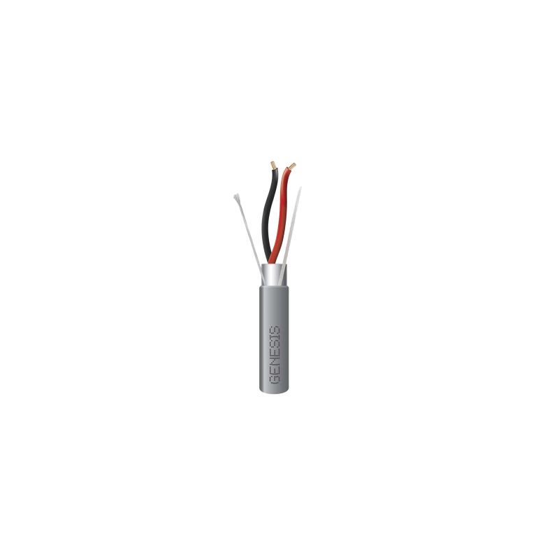 Cable 2x16 AWG Blindado Genesis 305m para Alarmas | Precio México - Envío Inmediato | LM Soluciones