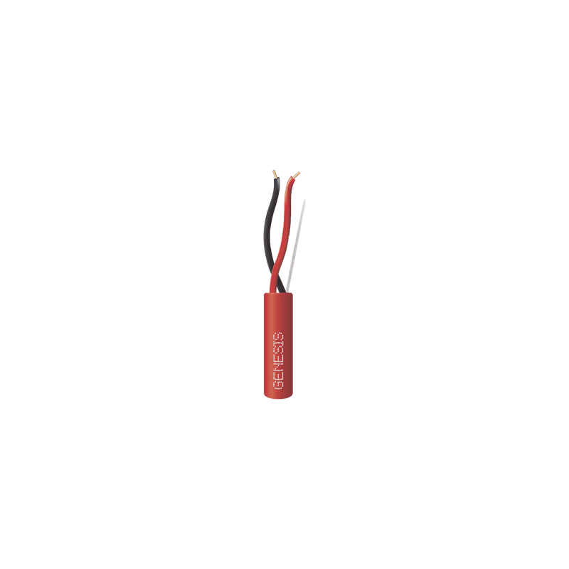 Bobina Alambre 2x18 AWG FPLR Genesis Contra Incendio 152m | Precio México - Envío Inmediato | LM Soluciones