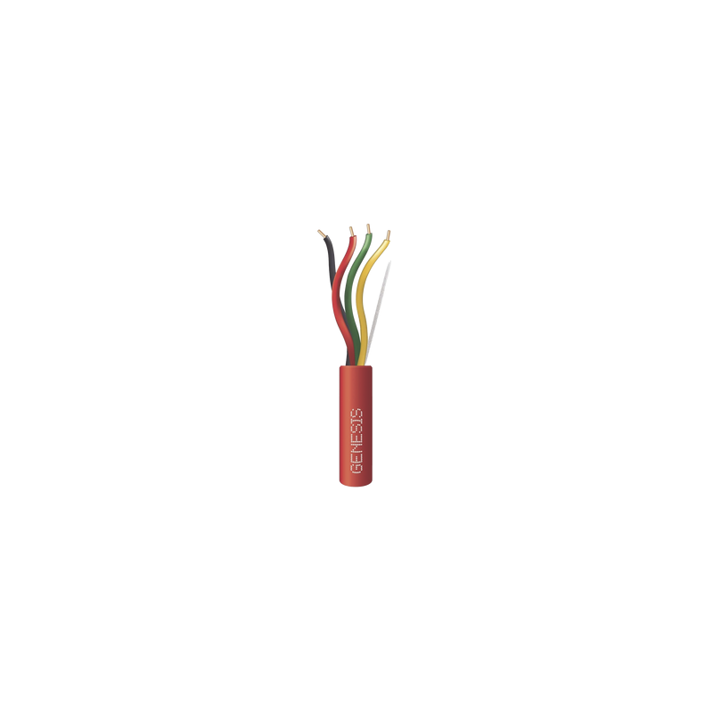 GENESIS Cable 4x14 AWG 305m FPLR-CL3R para Incendio