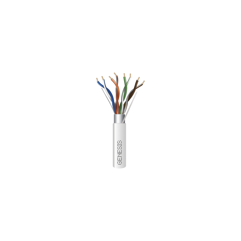 Carrete Cable Cat5e Blindado Plenum 305m GENESIS