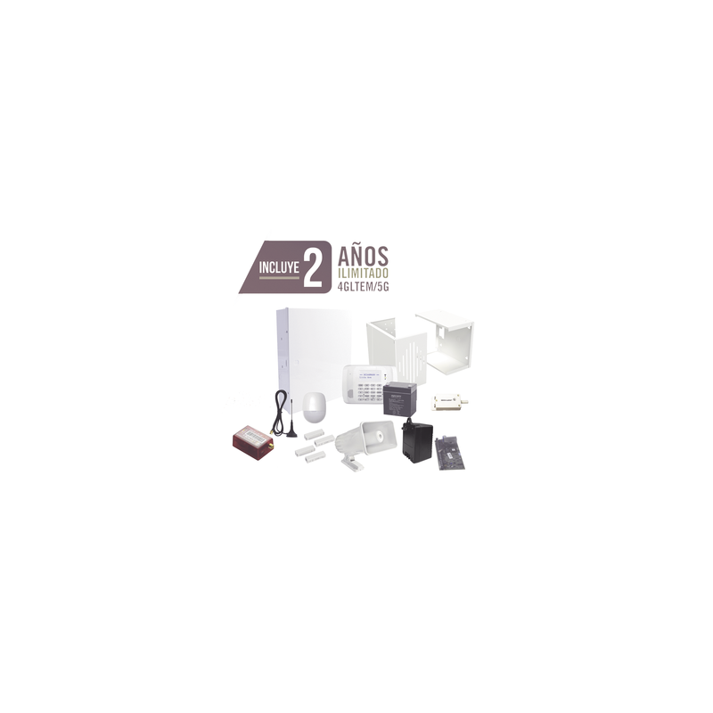 Kit Alarma Honeywell Home Resideo 2 Años Comunicación 4G LTE