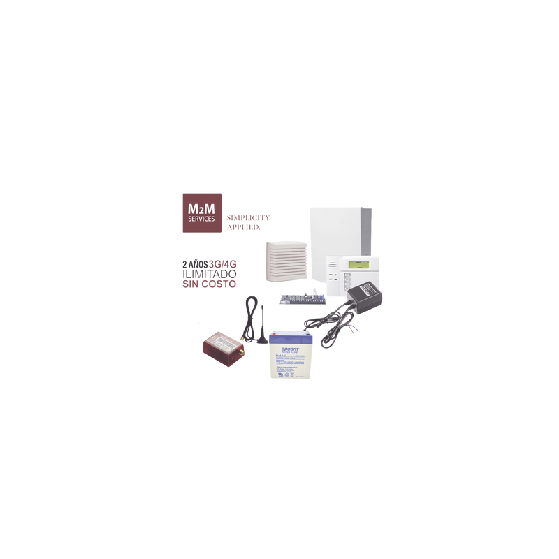 Kit Alarma VISTA48LA Honeywell con 4G Ilimitado 2 Años | Precio México - Envío Inmediato | LM Soluciones