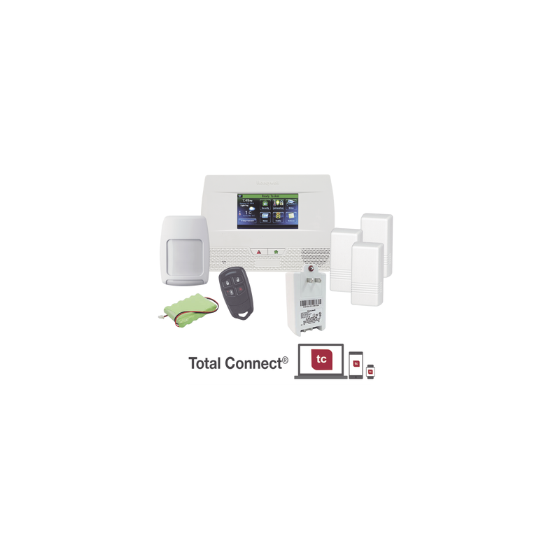 Panel de Alarma Inalámbrico L5210 Honeywell con Pantalla Tou
