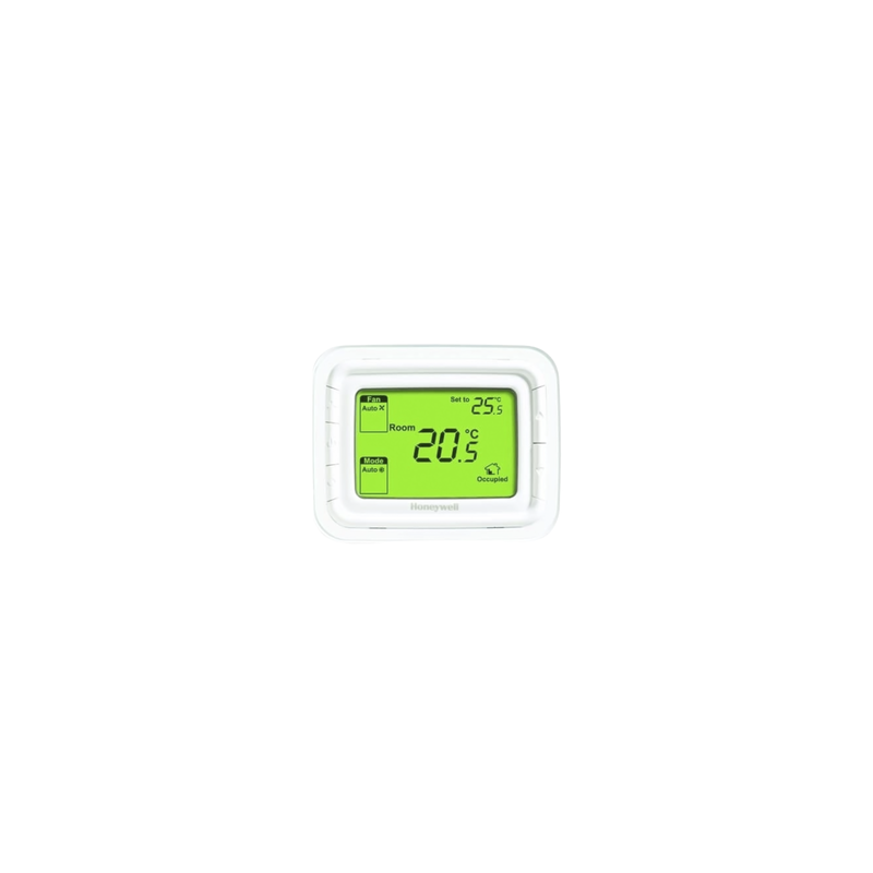 Termostato No Programable, Horizontal 2 o 4 TUBOS, 120 VAC, Pantalla Verde