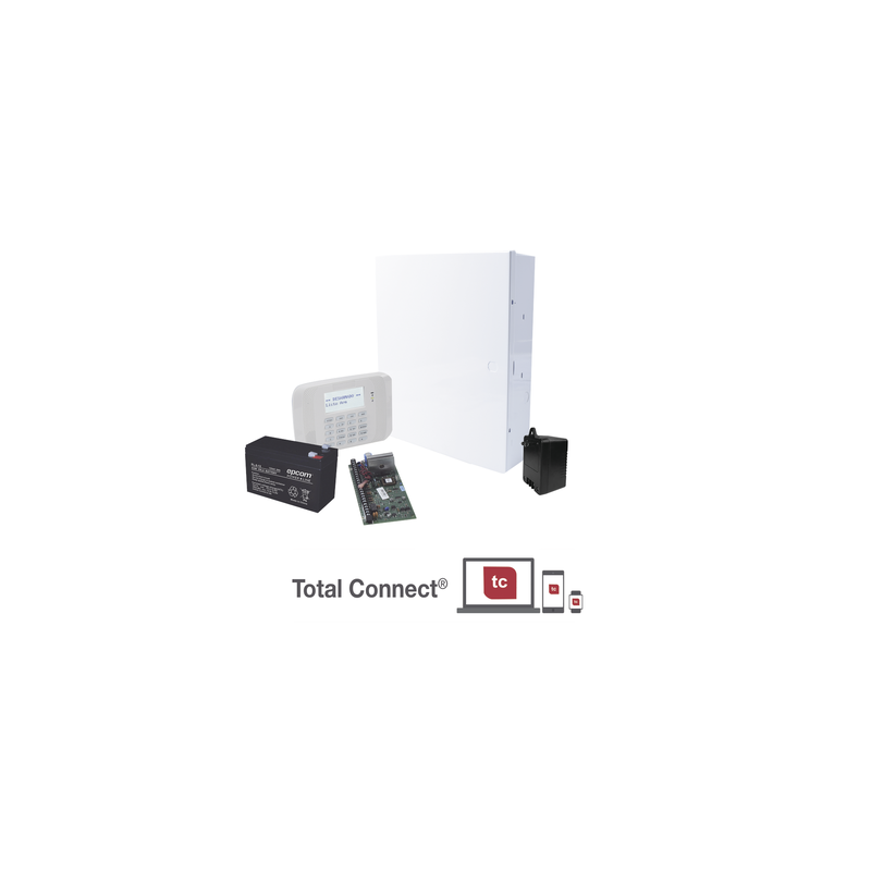 Kit Panel Alarma Honeywell VISTA48LA con Batería 9Ah