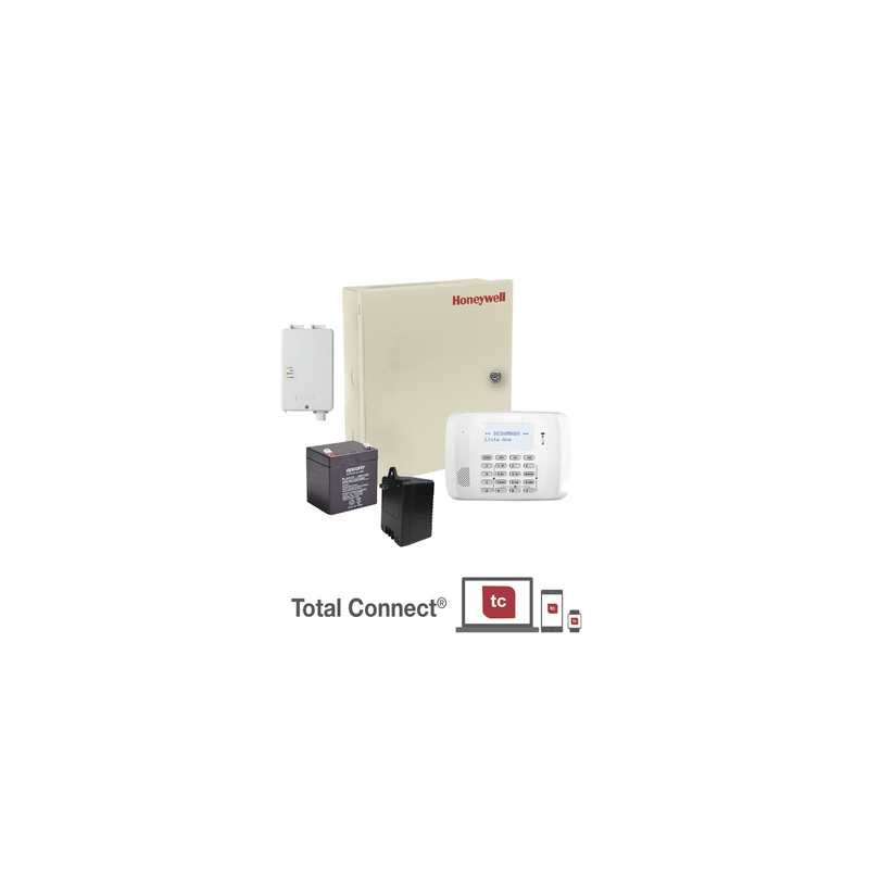 Kit Panel Alarma VISTA48LA con Comunicador GSM LTEXA