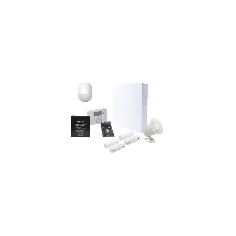 Sistema de Alarma Cableado Honeywell Resideo con Sensores