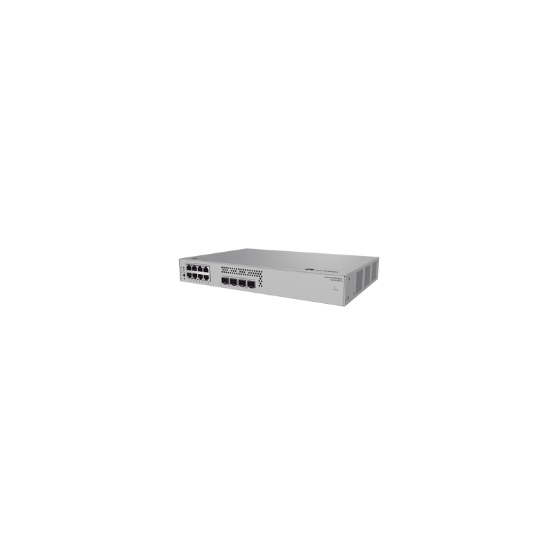 Switch PoE Gigabit Administrable Capa 2, 8 puertos PoE + 4 S