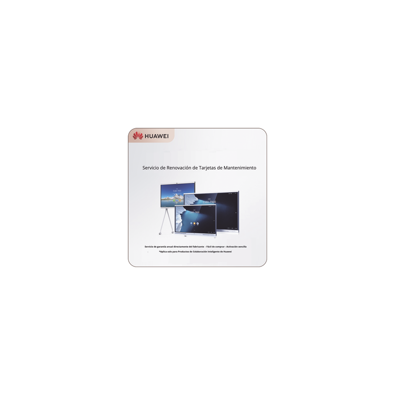 Tarjeta Servicio Mantenimiento HiCare RFR 1 año IdeaHub OPS